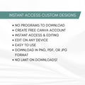 holiday open house editable template